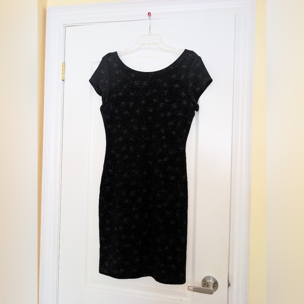 Vintage John Roberts Black Dress Size 8